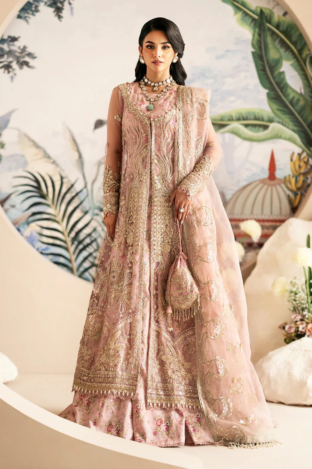 AJR Couture | Festive Formals 24 | Begonia - Rang-e-Khaas