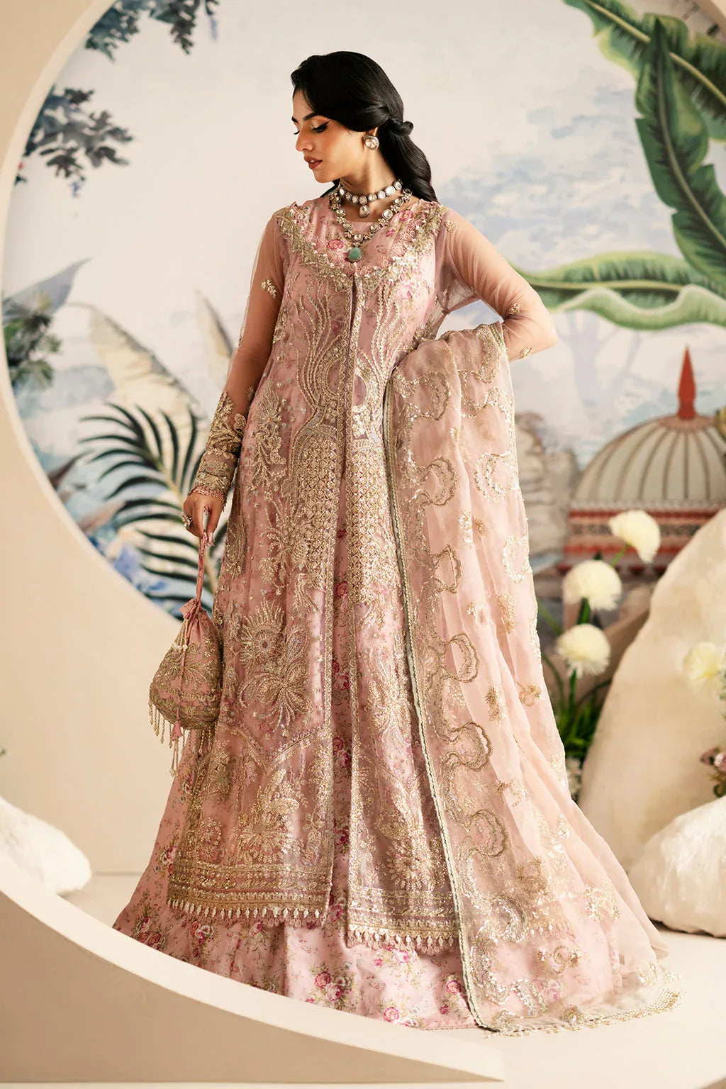 AJR Couture | Festive Formals 24 | Begonia - Rang-e-Khaas