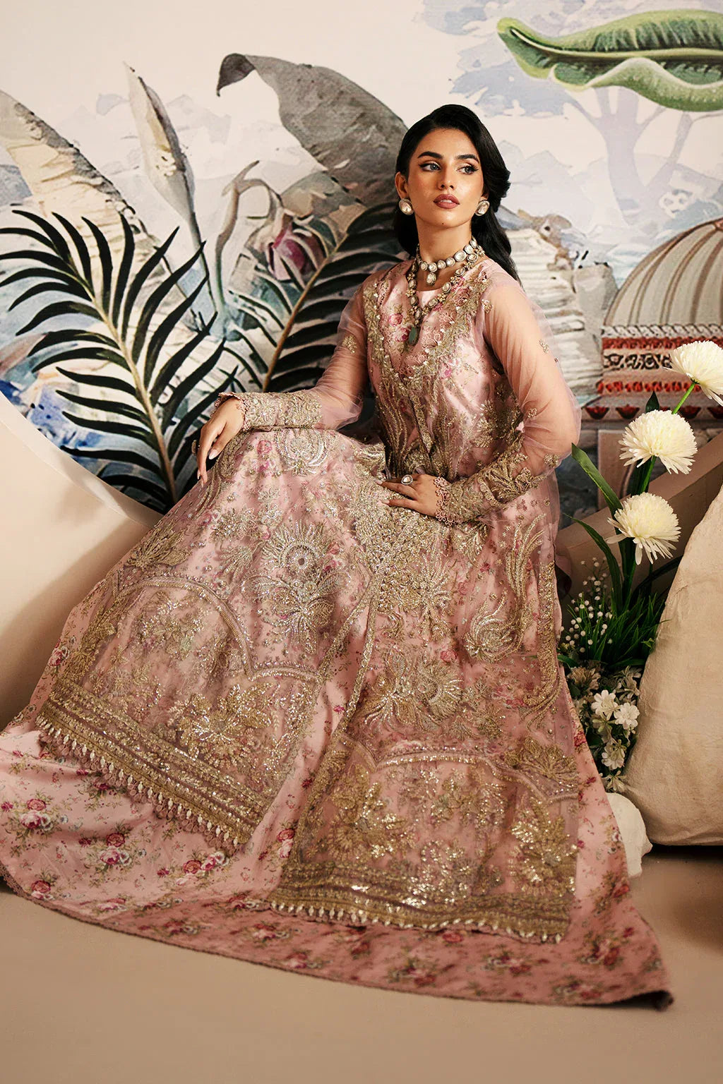 AJR Couture | Festive Formals 24 | Begonia - Rang-e-Khaas