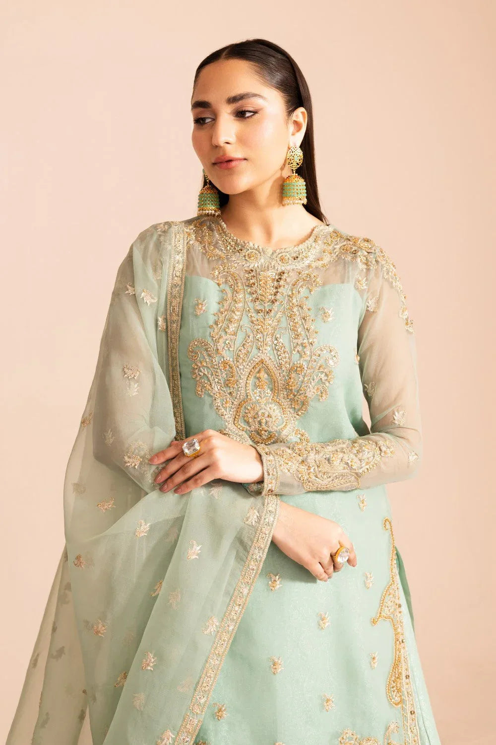 Maryum N Maria | Iris Formals | SIMRAN - MW40005 - Rang-e-Khaas