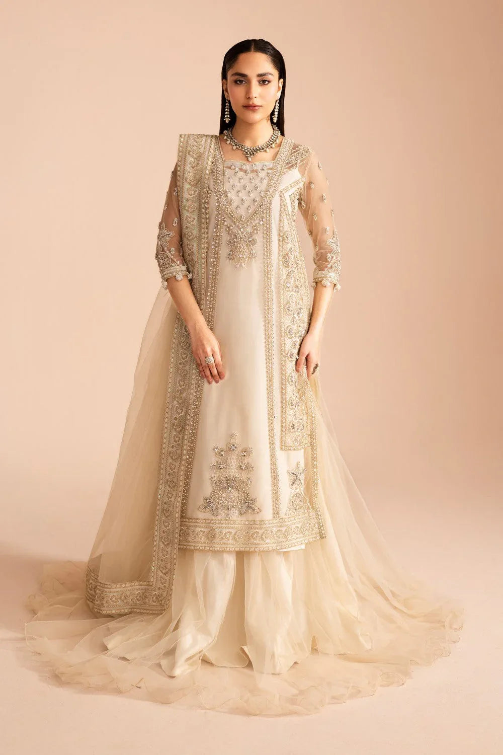 Maryum N Maria | Iris Formals | PREET - MW40007 - Rang-e-Khaas