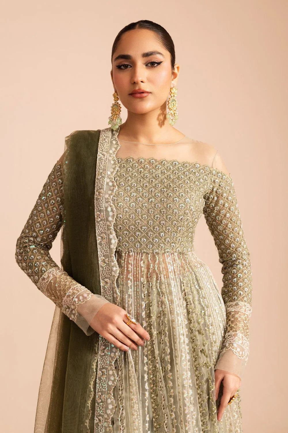Maryum N Maria | Iris Formals | KATRI - MW40010 - Rang-e-Khaas