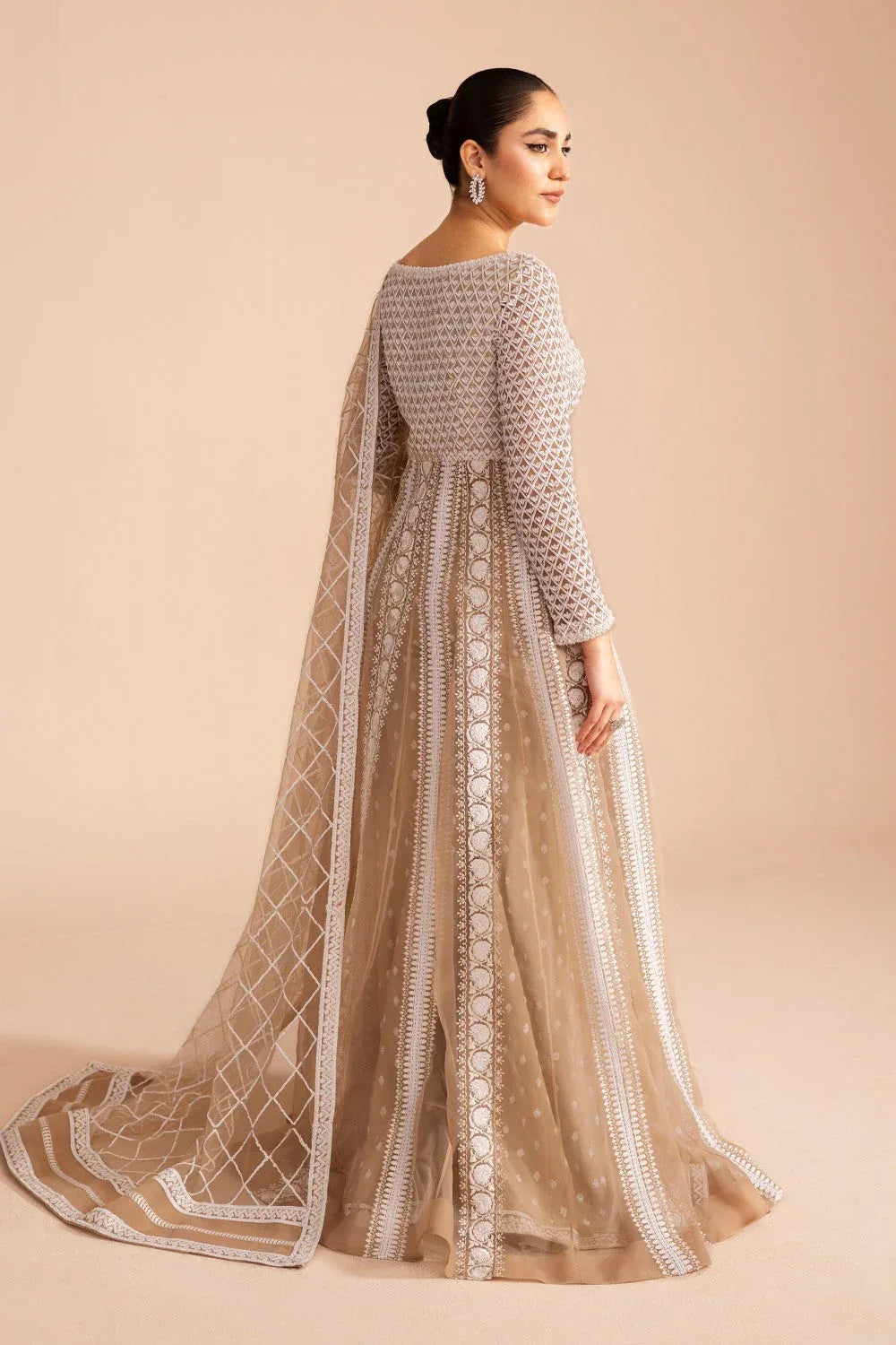 Maryum N Maria | Iris Formals | CHUNI - MW40012 - Rang-e-Khaas