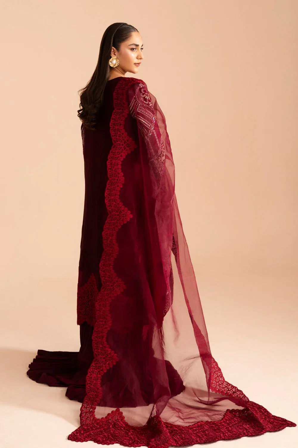 Maryum N Maria | Iris Formals | JHEEL - MW40013 - Rang-e-Khaas
