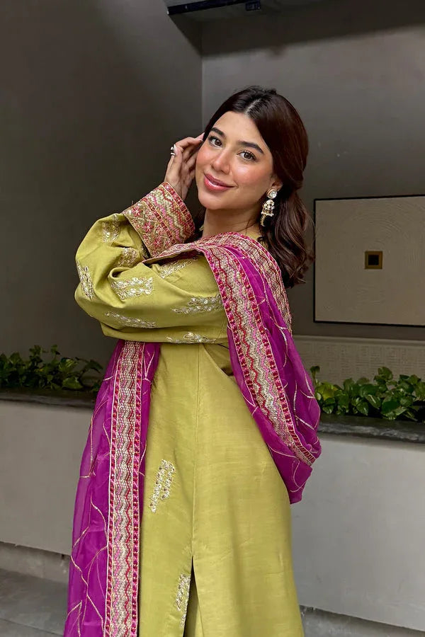 Maryum N Maria | Farisha Formals | MAELLE - MW40091 - Rang-e-Khaas