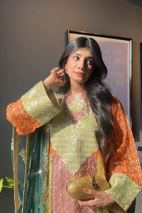Maryum N Maria | Farisha Formals | NOELE - MW40095 - Rang-e-Khaas