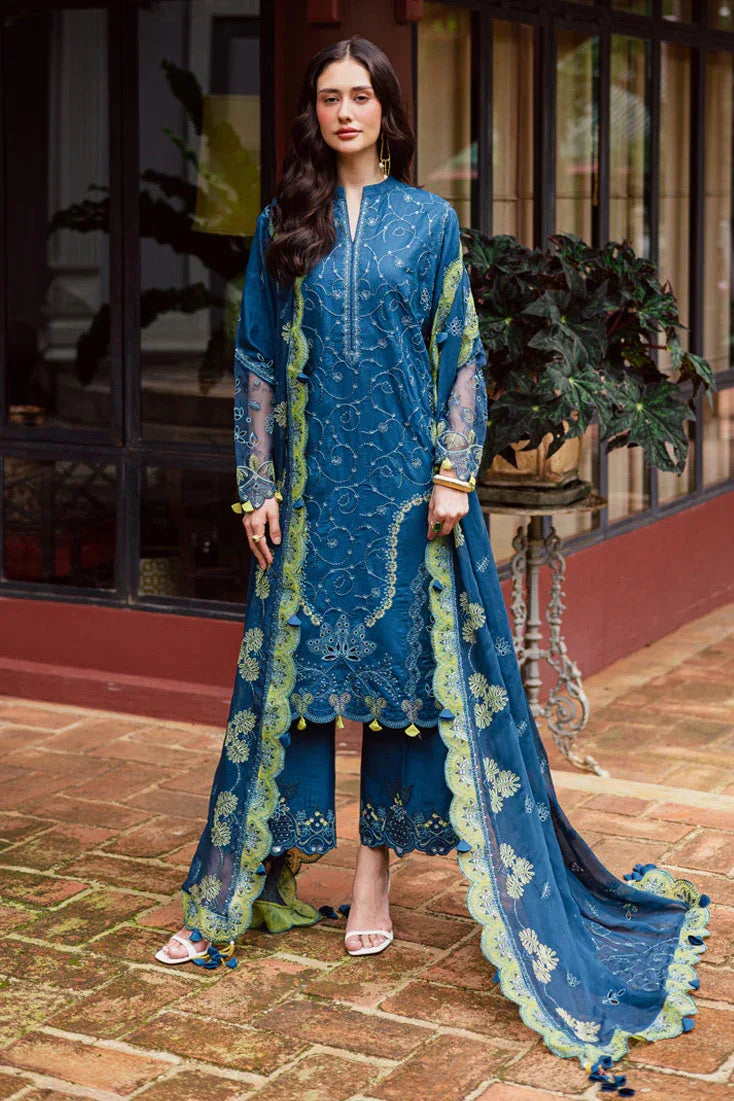 Marjjan | Bella Karandi 25 |MWK-38 B (TEAL BLUE) - Rang-e-Khaas
