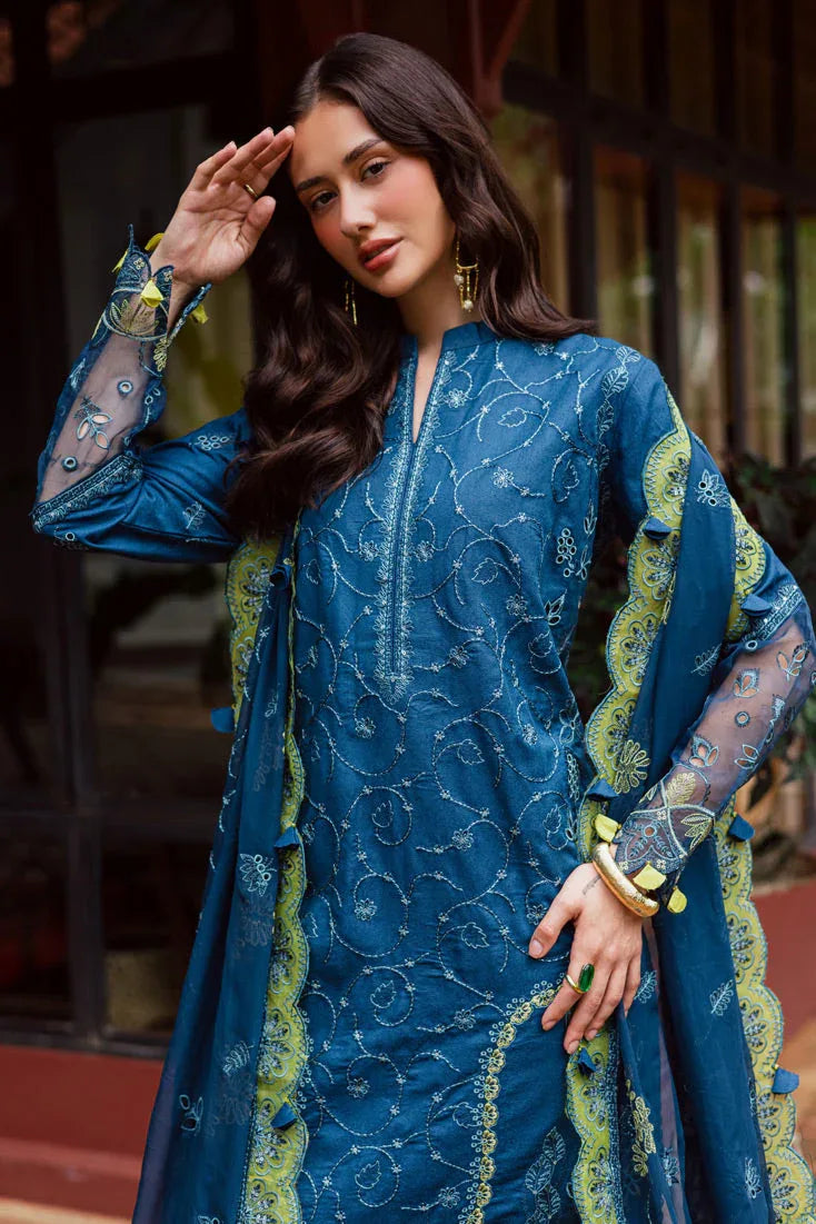 Marjjan | Bella Karandi 25 |MWK-38 B (TEAL BLUE) - Rang-e-Khaas