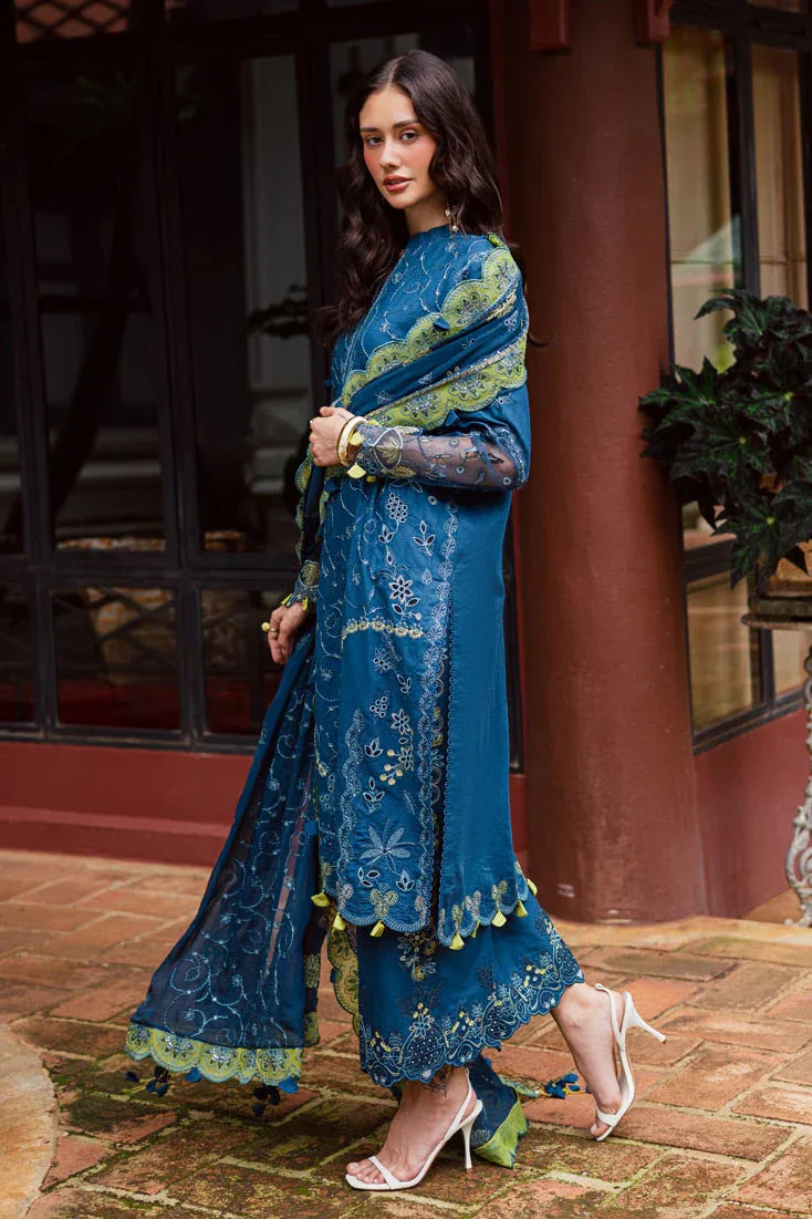 Marjjan | Bella Karandi 25 |MWK-38 B (TEAL BLUE) - Rang-e-Khaas