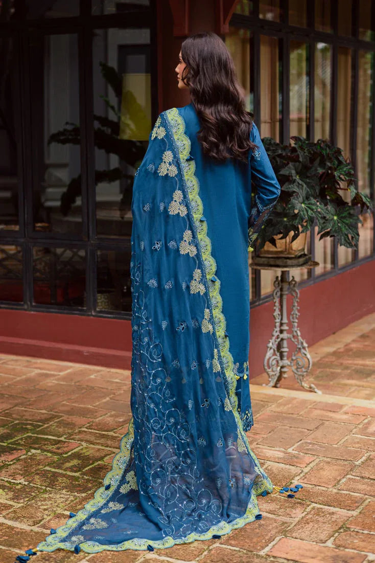 Marjjan | Bella Karandi 25 |MWK-38 B (TEAL BLUE) - Rang-e-Khaas
