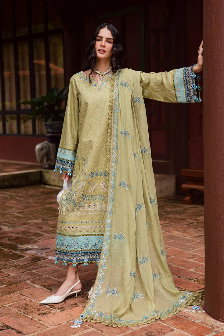 Marjjan | Bella Karandi 25 | MWK-42 A (OLIVE GREEN) - Rang-e-Khaas