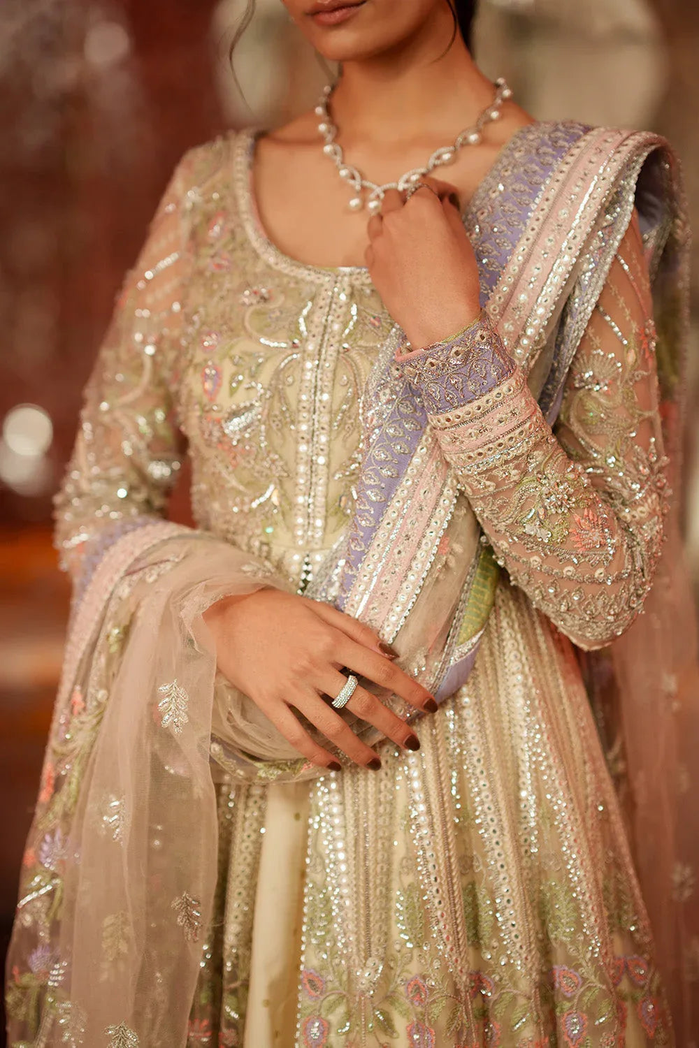 Maryum N Maria | Husn Wedding Formals | SHISHA BAHAR - MWS5636 - Rang-e-Khaas