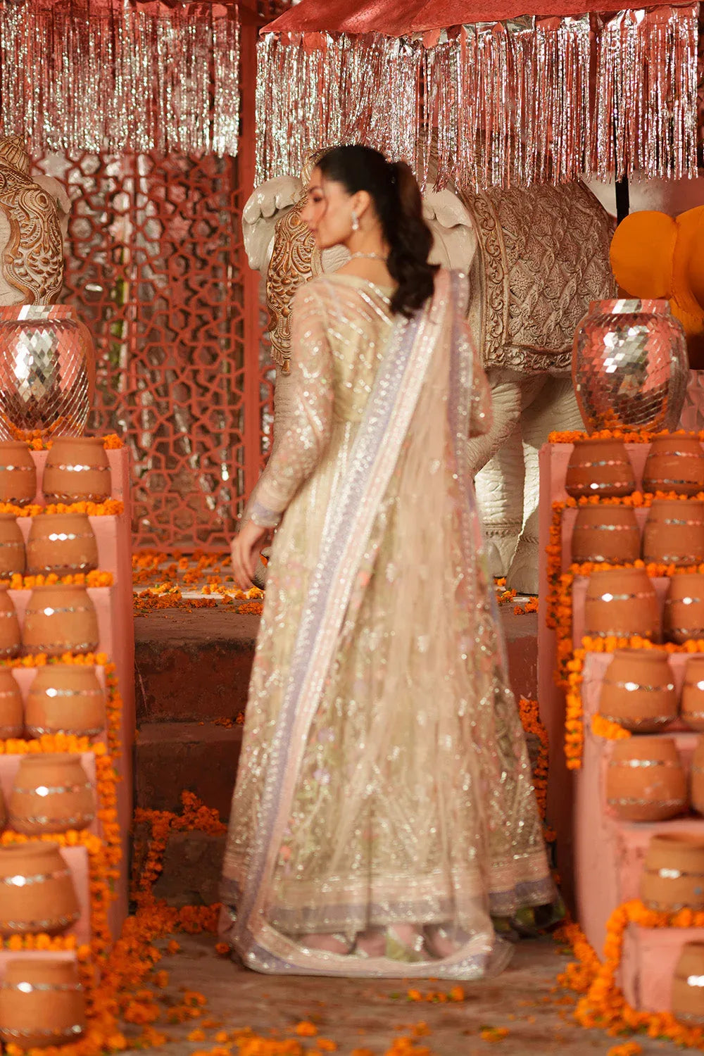 Maryum N Maria | Husn Wedding Formals | SHISHA BAHAR - MWS5636 - Rang-e-Khaas
