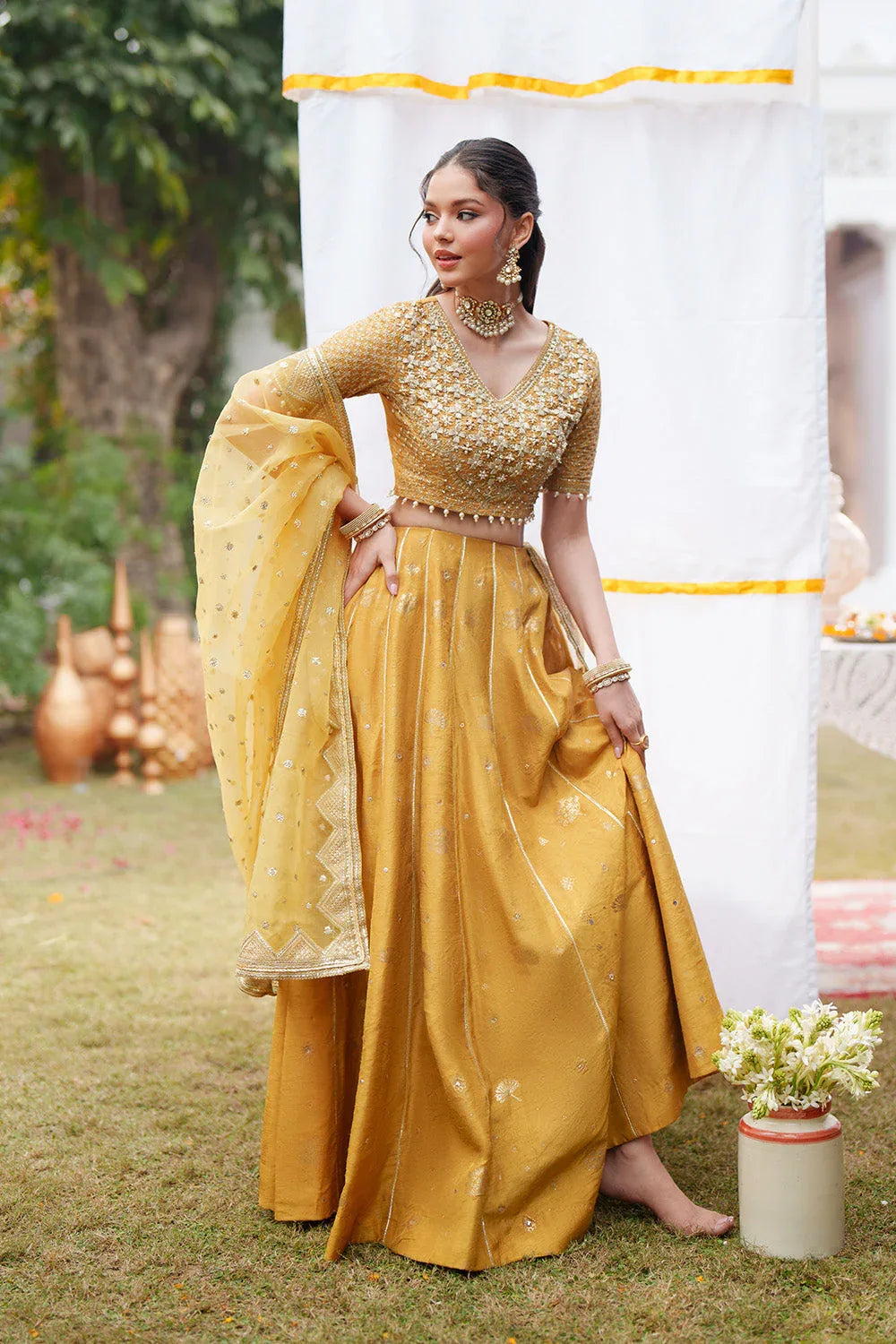 Maryum N Maria | Husn Wedding Formals | SONA - MWS5639 - Rang-e-Khaas