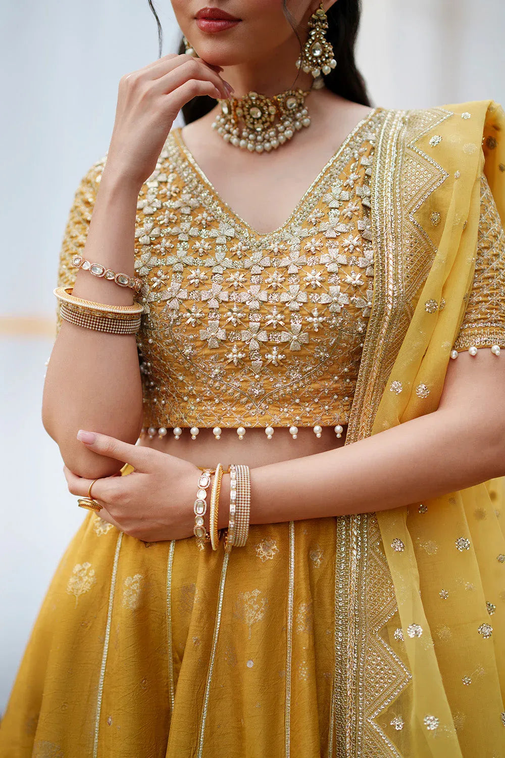 Maryum N Maria | Husn Wedding Formals | SONA - MWS5639 - Rang-e-Khaas