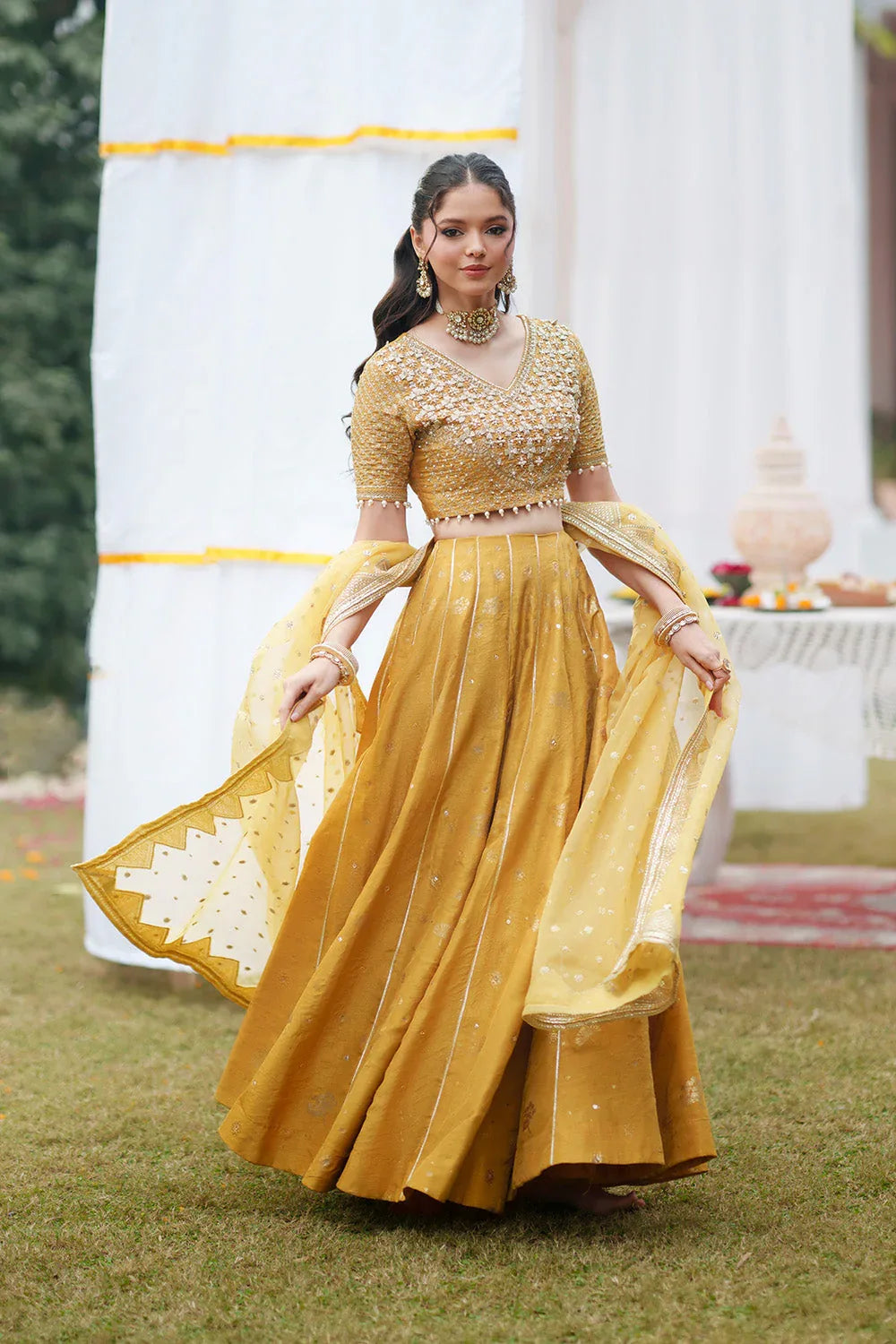 Maryum N Maria | Husn Wedding Formals | SONA - MWS5639 - Rang-e-Khaas