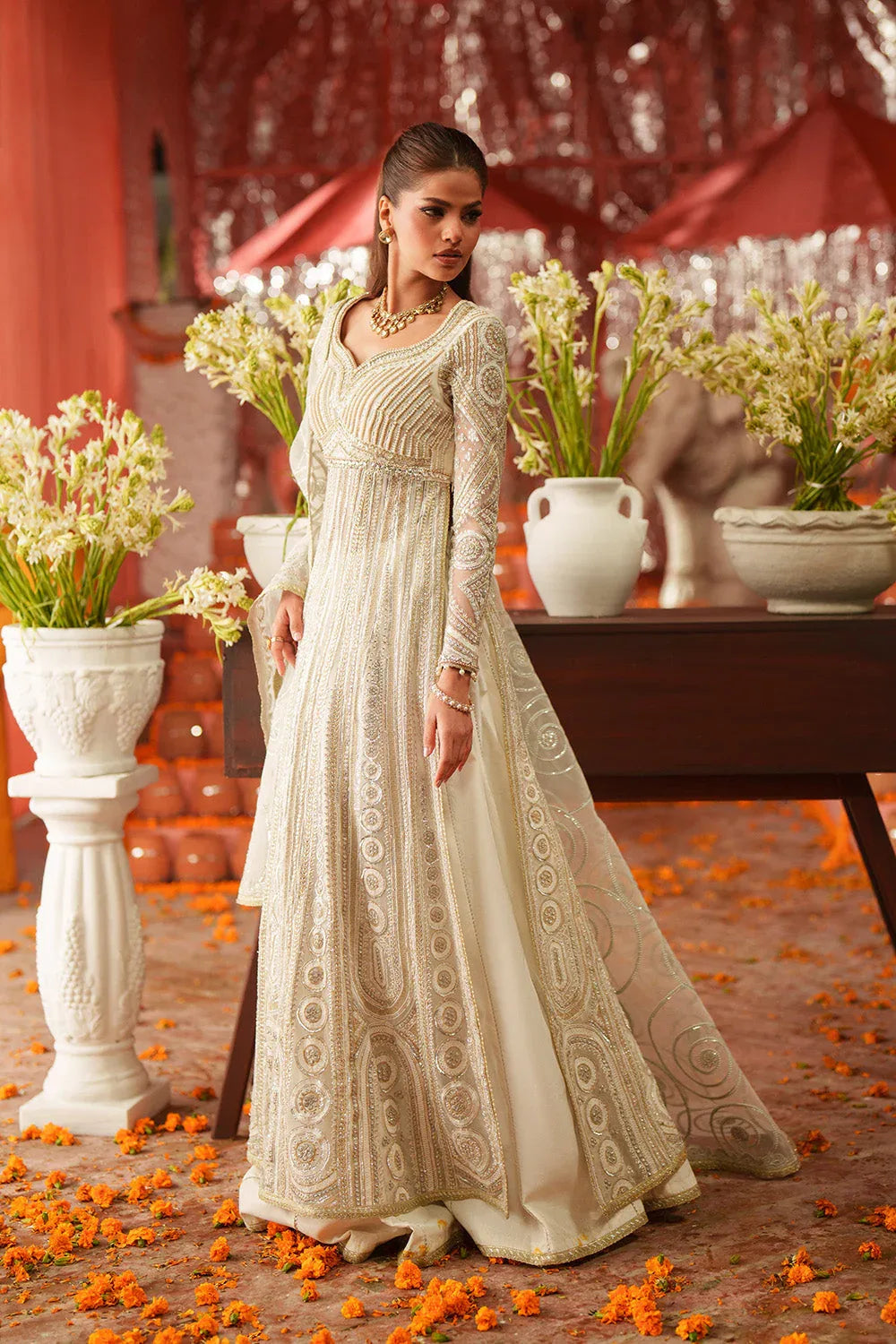 Maryum N Maria | Husn Wedding Formals | NOOR MAHAL - MWS5641 - Rang-e-Khaas