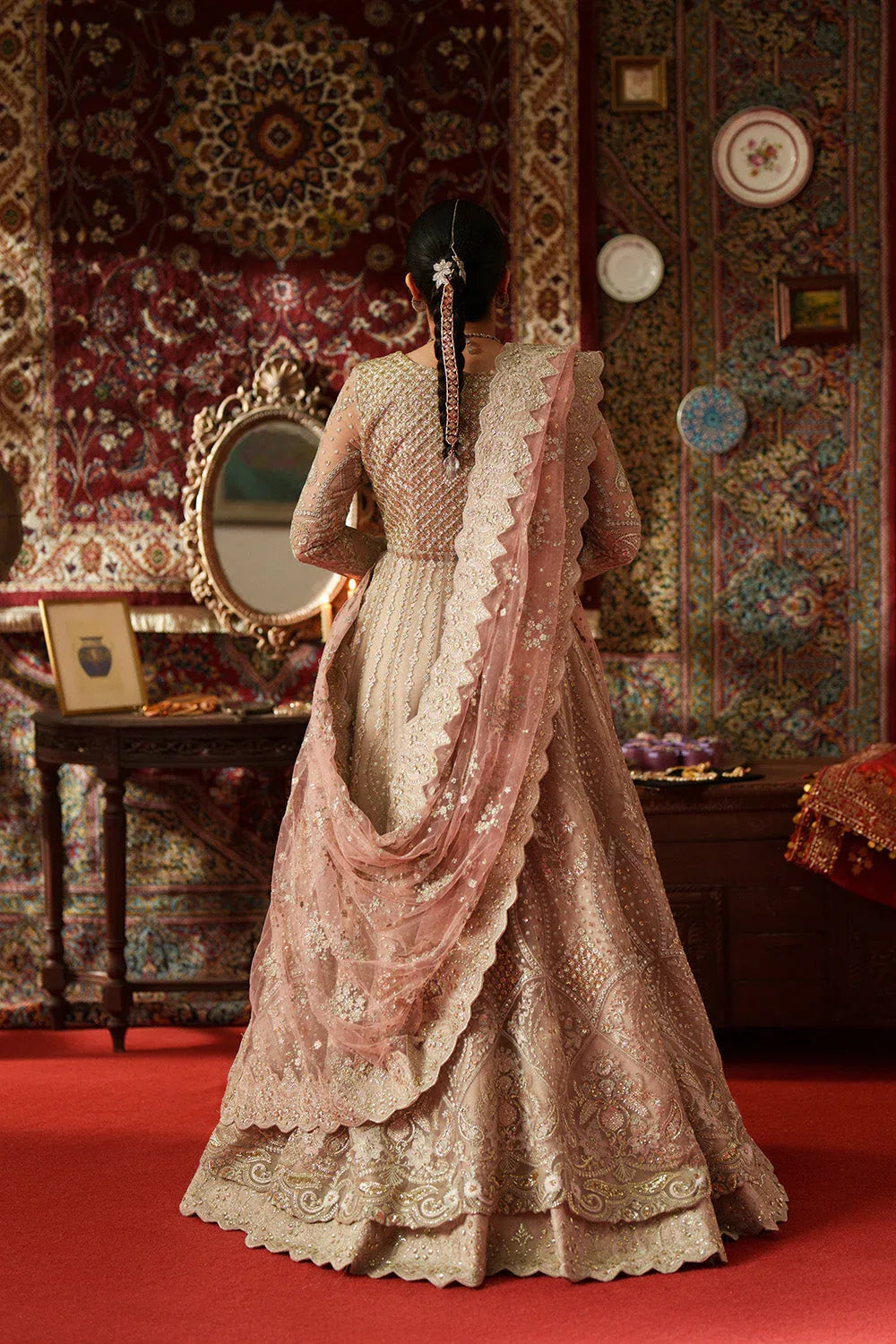 Maryum N Maria | Husn Wedding Formals | AZAL - MWS5643 - Rang-e-Khaas