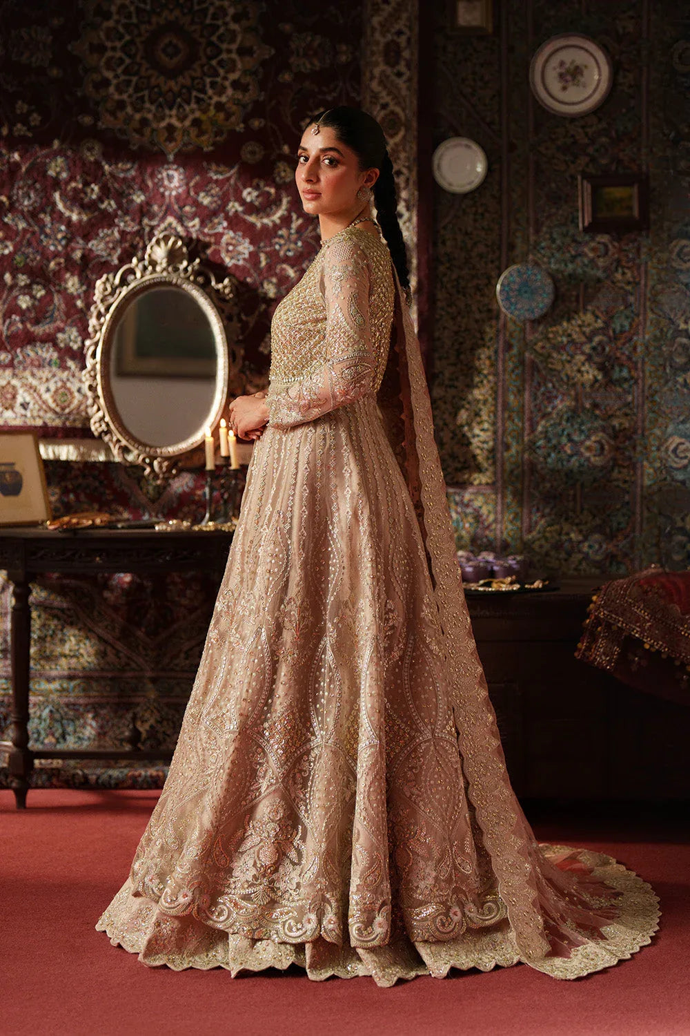 Maryum N Maria | Husn Wedding Formals | AZAL - MWS5643 - Rang-e-Khaas