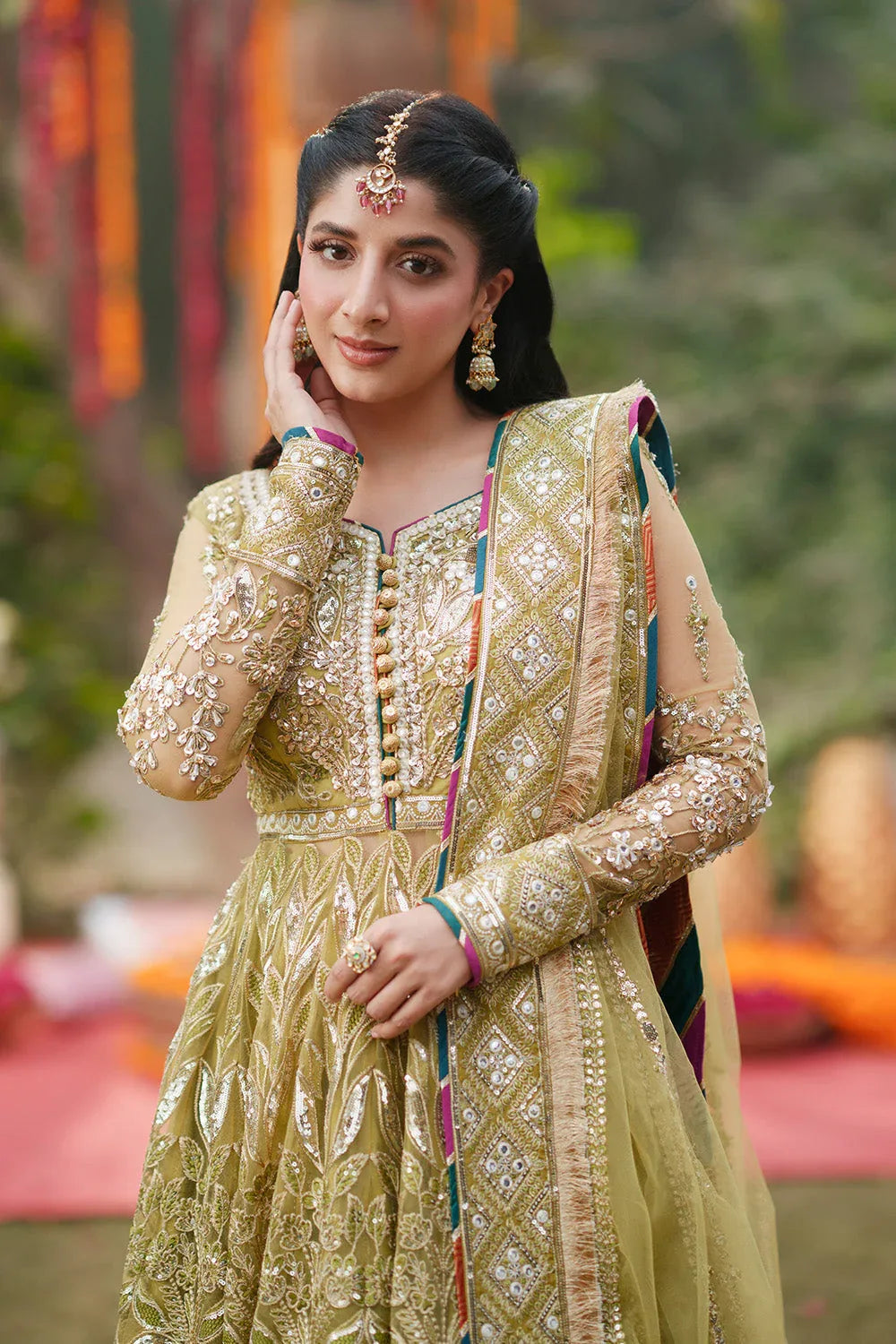 Maryum N Maria | Husn Wedding Formals | MORBAGH - MWS5645 - Rang-e-Khaas