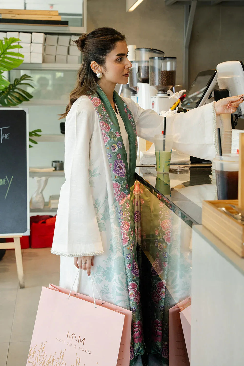 Maryum N Maria | Latte Layers Pret | CARAMEL DRIFT - MWS5817 - Rang-e-Khaas