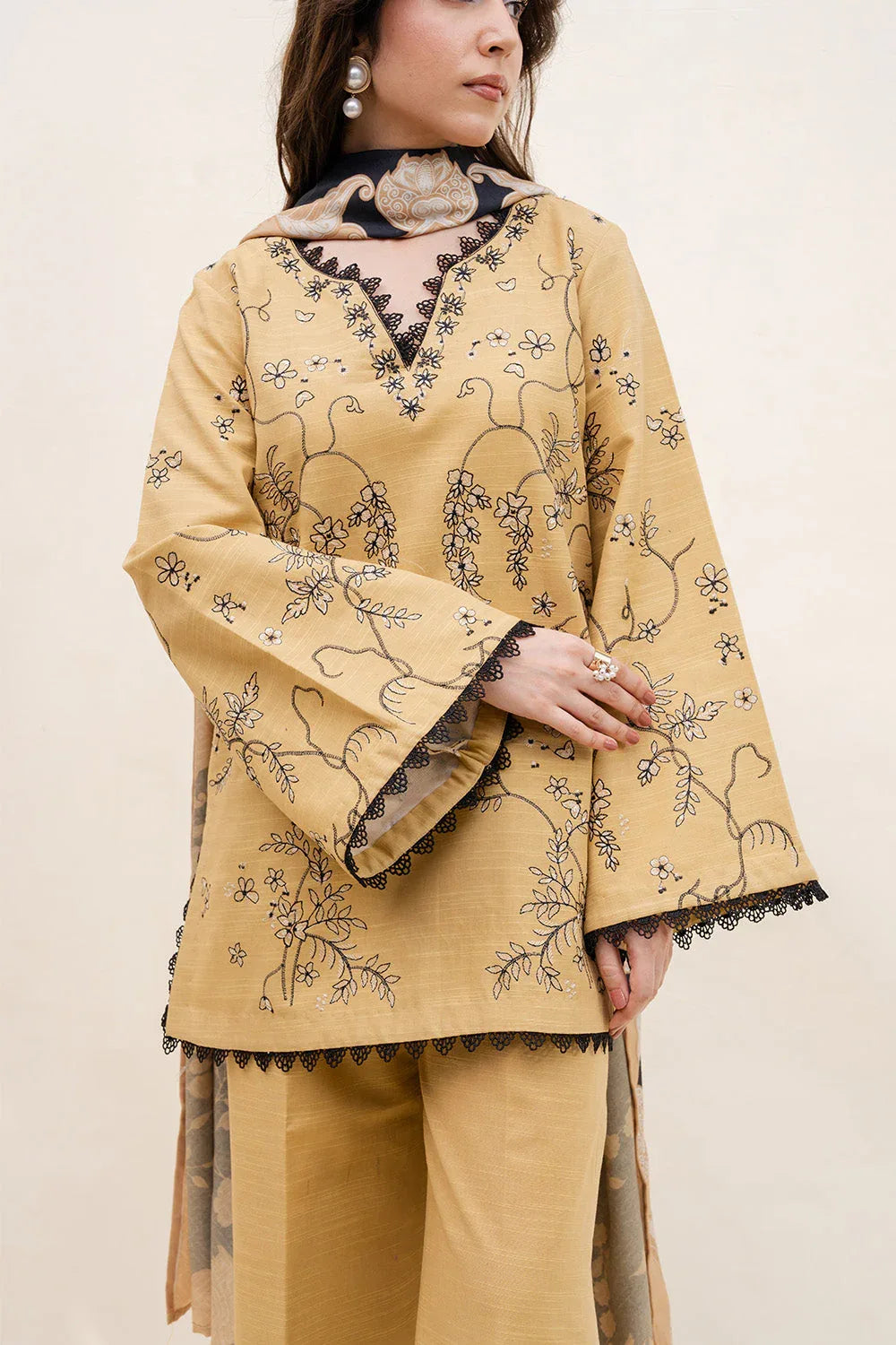 Maryum N Maria | Latte Layers Pret | WARM WHIP - MWS5818 - Rang-e-Khaas