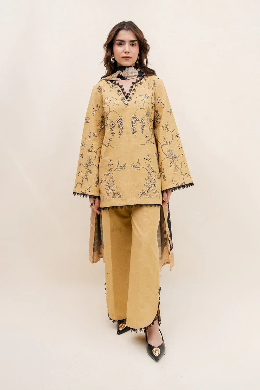Maryum N Maria | Latte Layers Pret | WARM WHIP - MWS5818 - Rang-e-Khaas