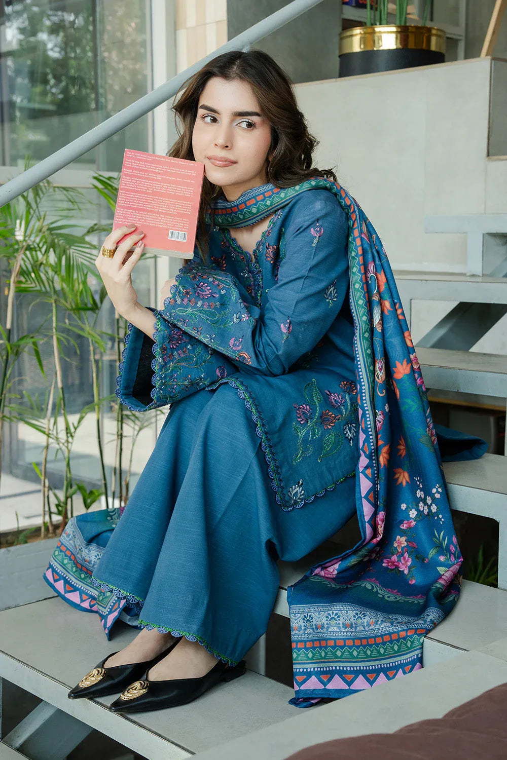 Maryum N Maria | Latte Layers Pret | VELVET FOAM - MWS5822 - Rang-e-Khaas