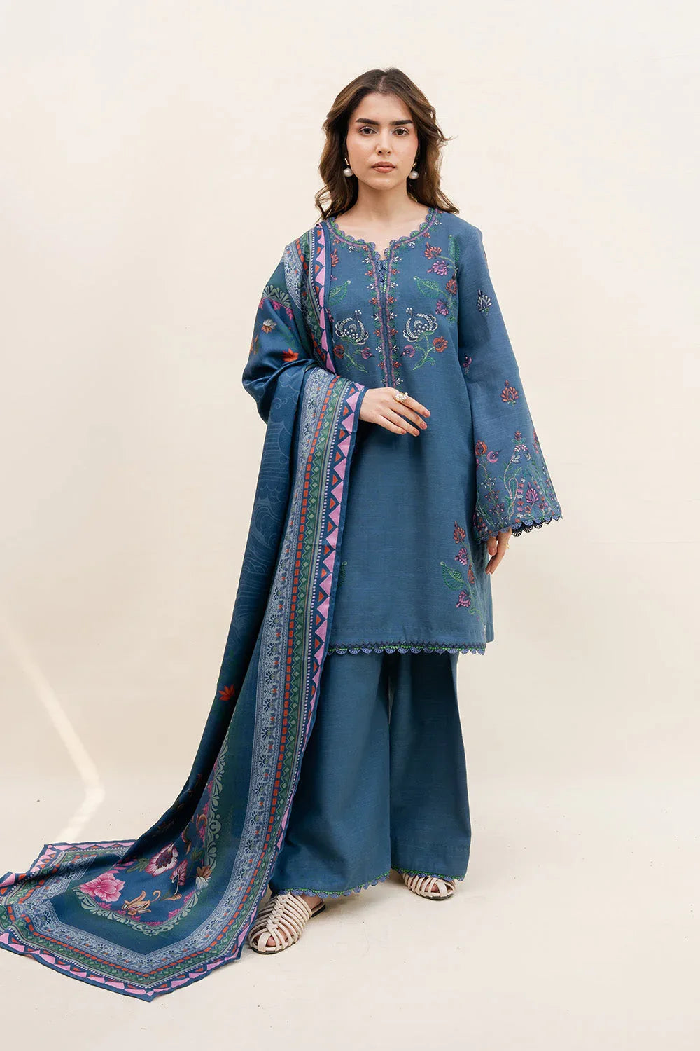 Maryum N Maria | Latte Layers Pret | VELVET FOAM - MWS5822 - Rang-e-Khaas