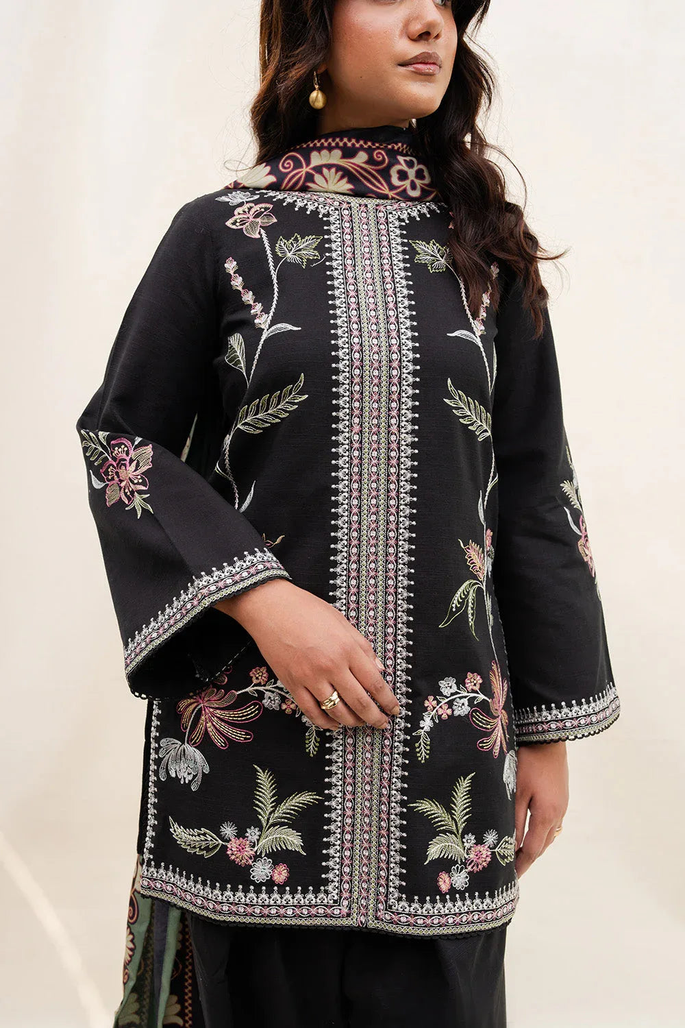 Maryum N Maria | Latte Layers Pret | HAZEL HAZE - MWS5823 - Rang-e-Khaas