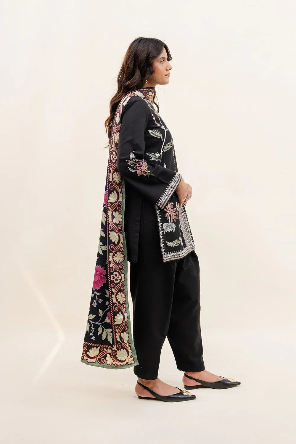 Maryum N Maria | Latte Layers Pret | HAZEL HAZE - MWS5823 - Rang-e-Khaas