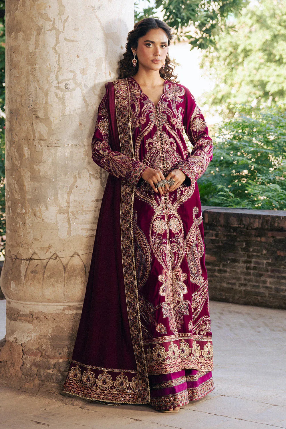 Maryum N Maria | Gulshan e Makhmal | GAËLLE - MWS5891 - Rang-e-Khaas