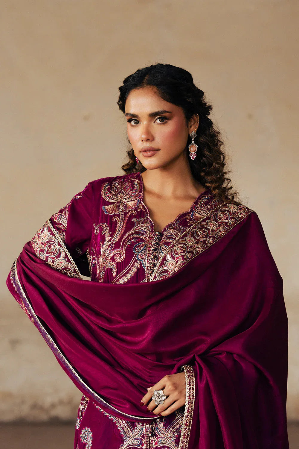 Maryum N Maria | Gulshan e Makhmal | GAËLLE - MWS5891 - Rang-e-Khaas