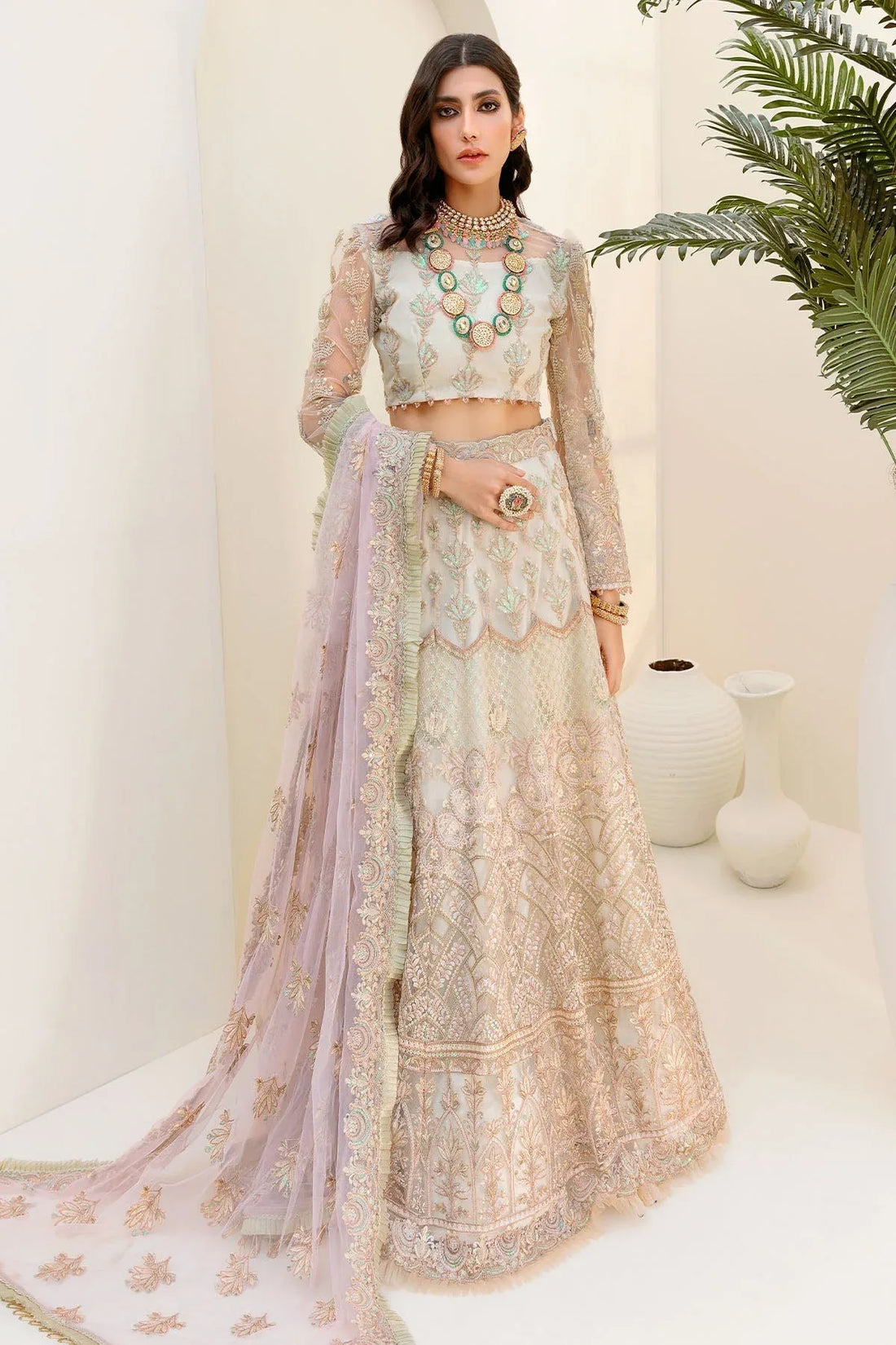 Motifz | Luxury Formal | 3186-PINK-SALT - Rang-e-Khaas