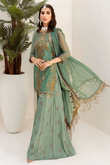 Motifz | Luxury Formals |3188-MINT-HINT - Rang-e-Khaas