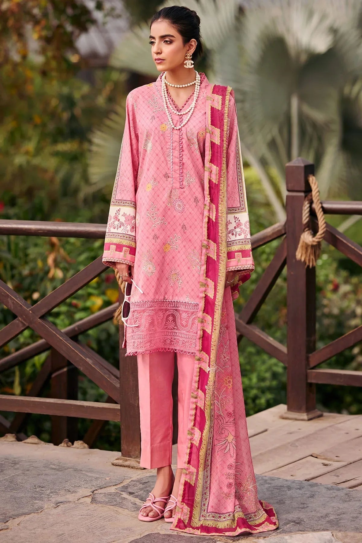 Motifz | Umang Lawn | 3538-RASHI - Rang-e-Khaas