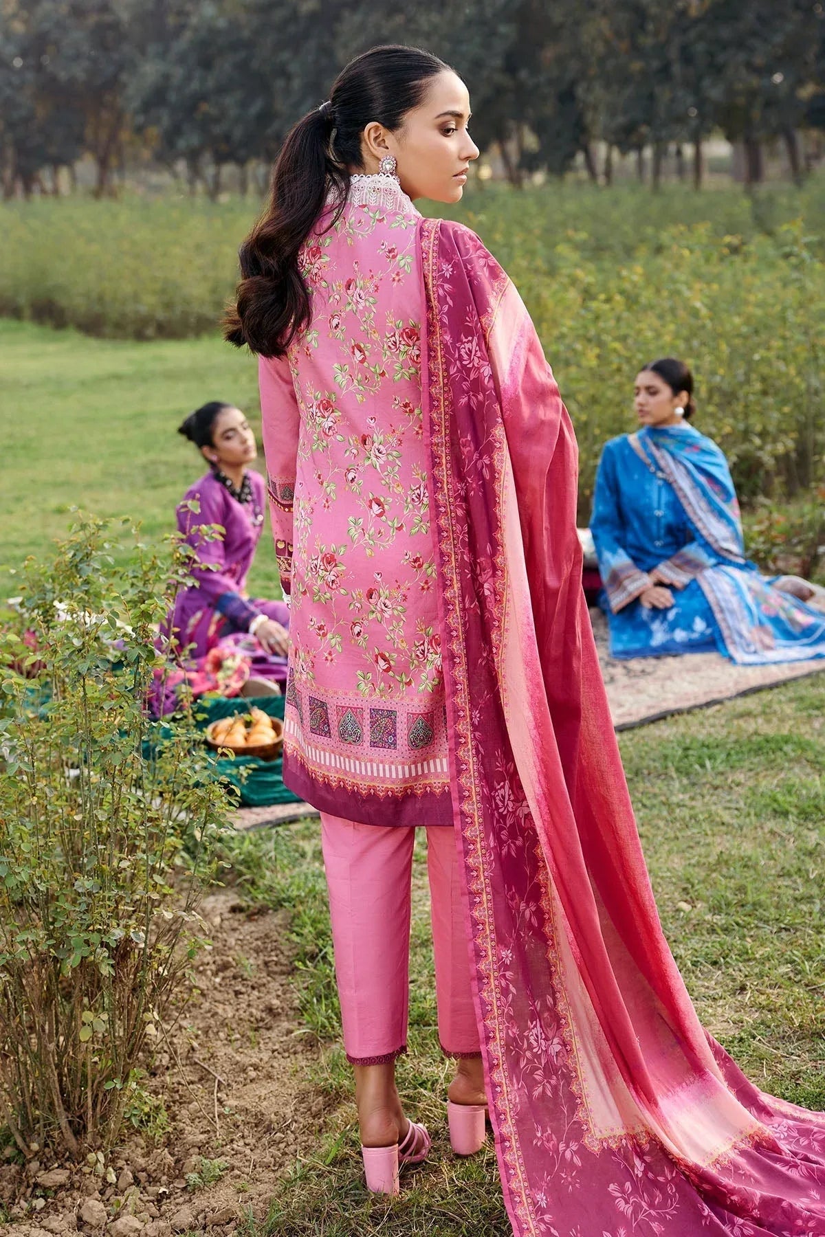 Motifz | Umang Lawn | 3552-BEYZA - Rang-e-Khaas
