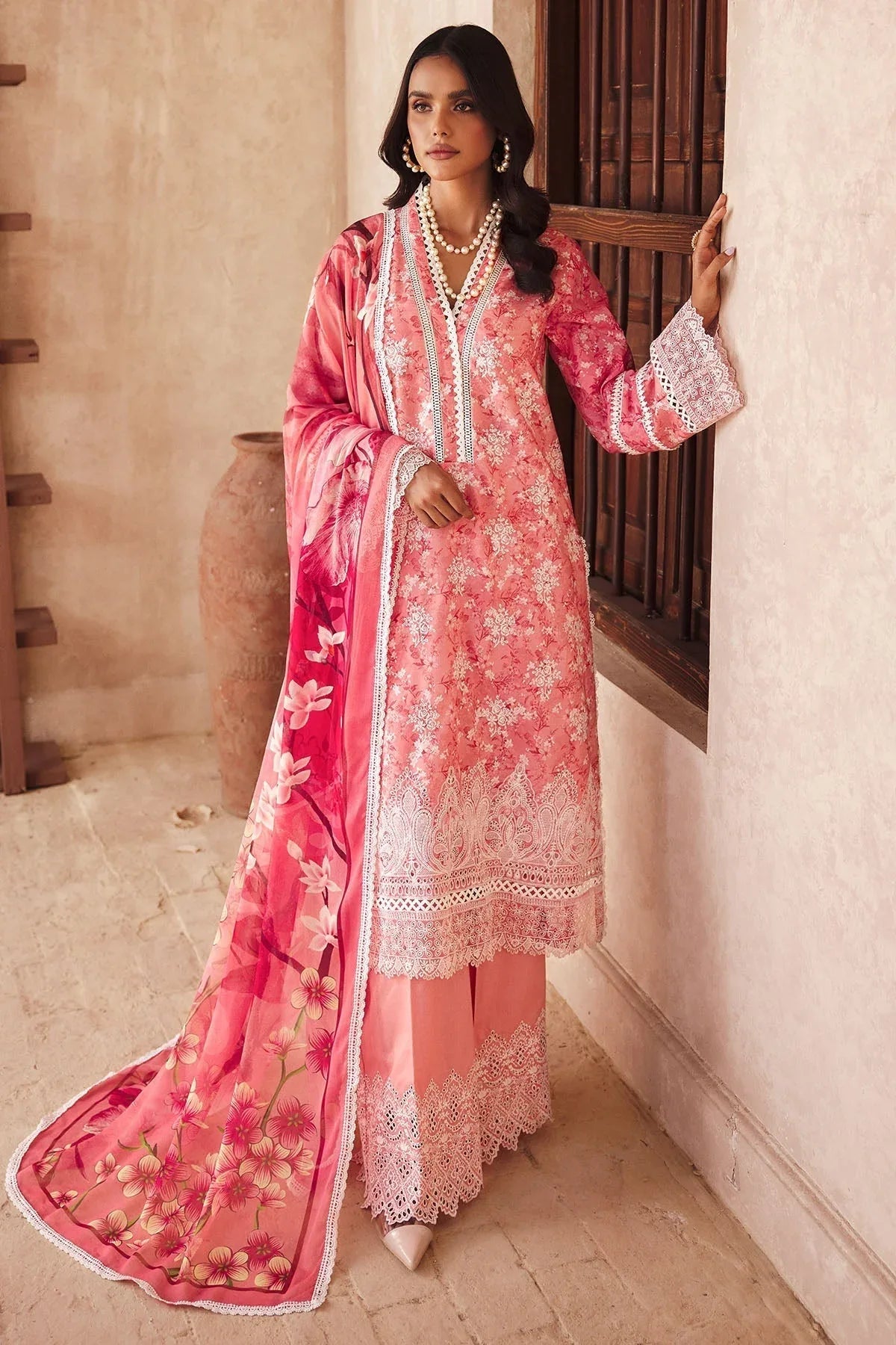 Motifz | Premium Lawn 25 | 3735-MAYA - Rang-e-Khaas