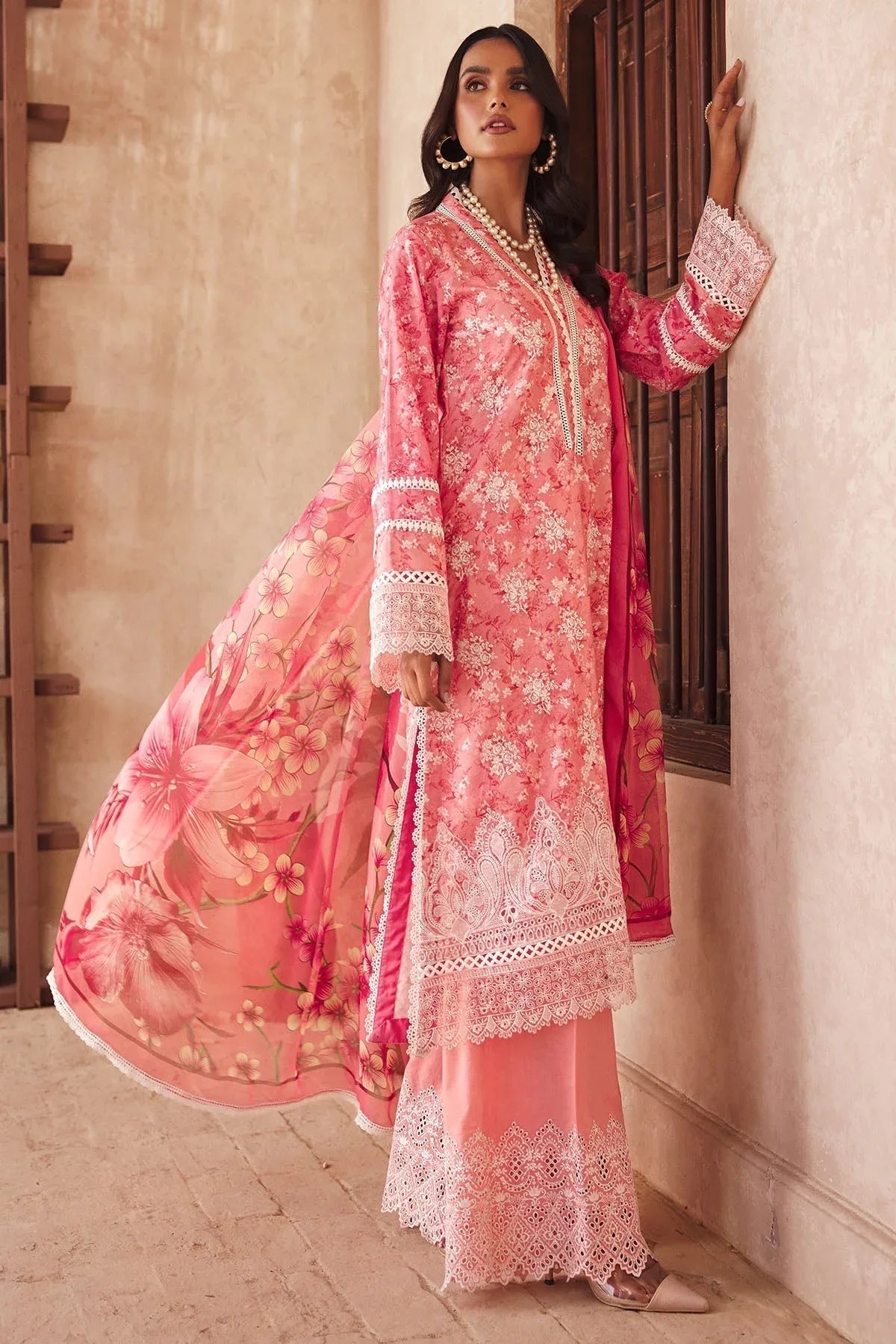 Motifz | Premium Lawn 25 | 3735-MAYA - Rang-e-Khaas