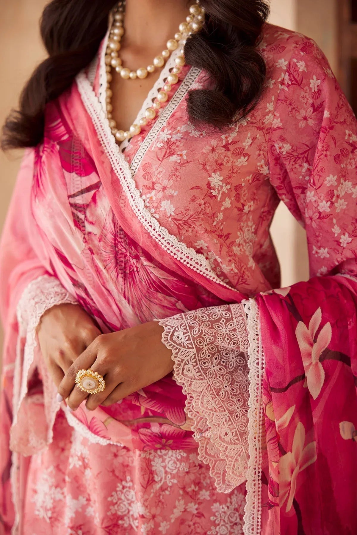 Motifz | Premium Lawn 25 | 3735-MAYA - Rang-e-Khaas