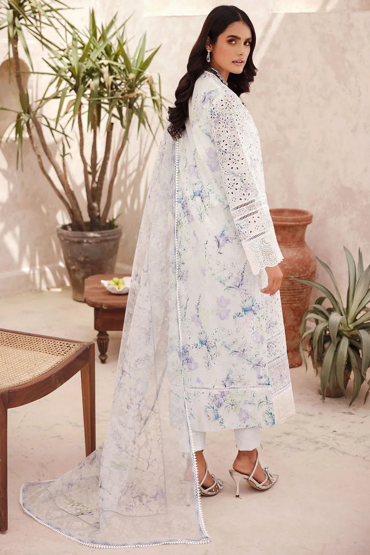 Motifz | Premium Lawn 25 | 3736-LUCIA - Rang-e-Khaas