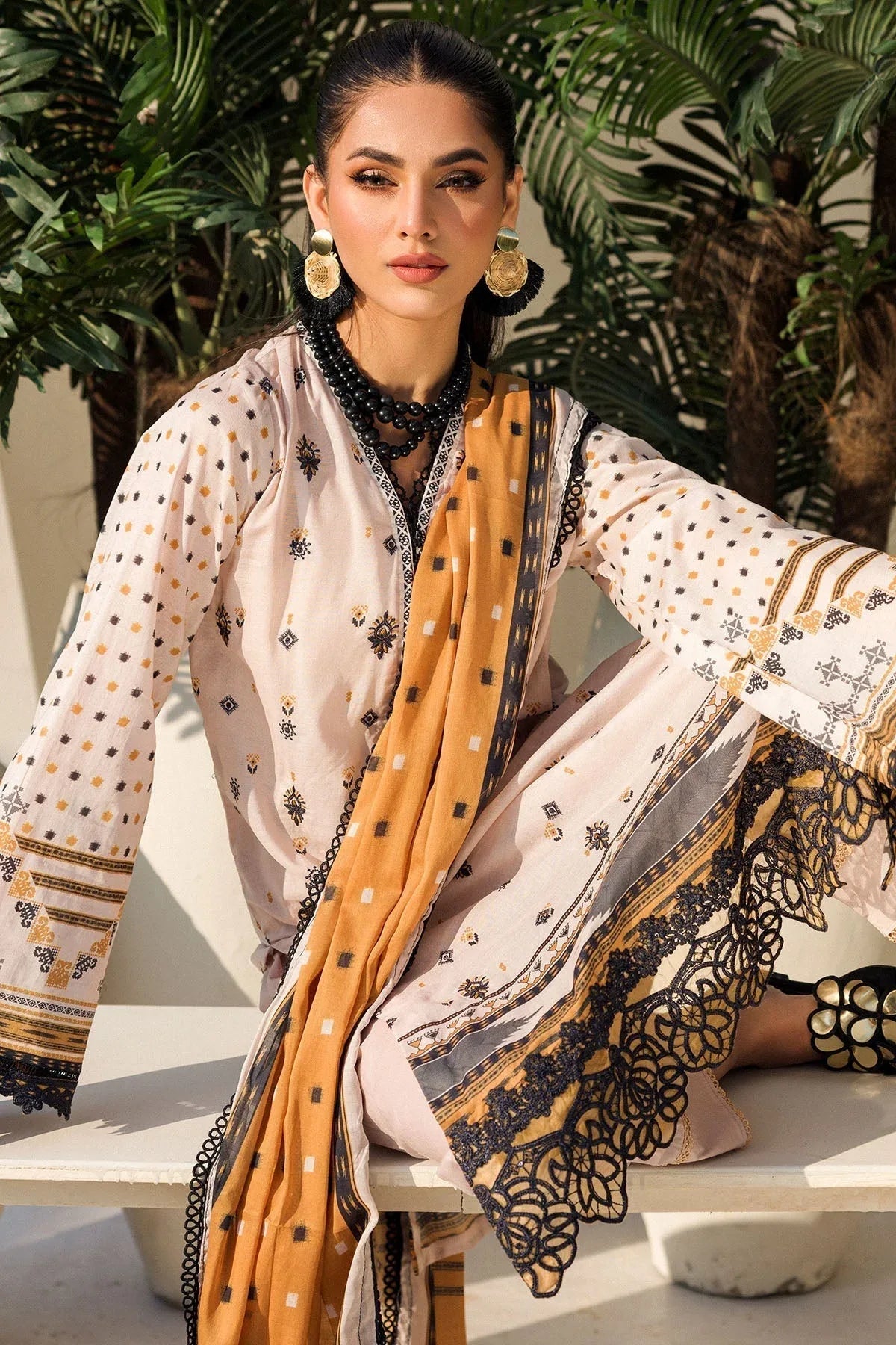 Motifz | Umang Lawn | 4632-PURVAI - Rang-e-Khaas