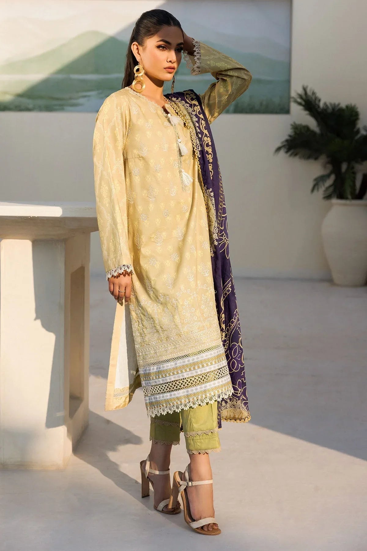 Motifz | Umang Lawn | 4635-PASBAAN - Rang-e-Khaas