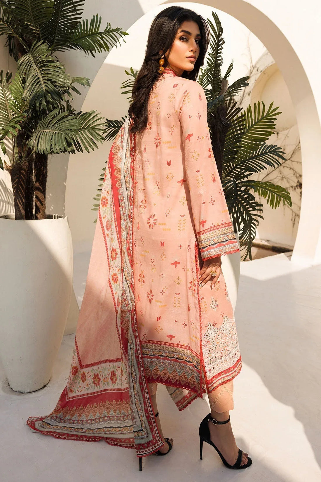 Motifz | Umang Lawn | 4639-NEELKAMAL - Rang-e-Khaas