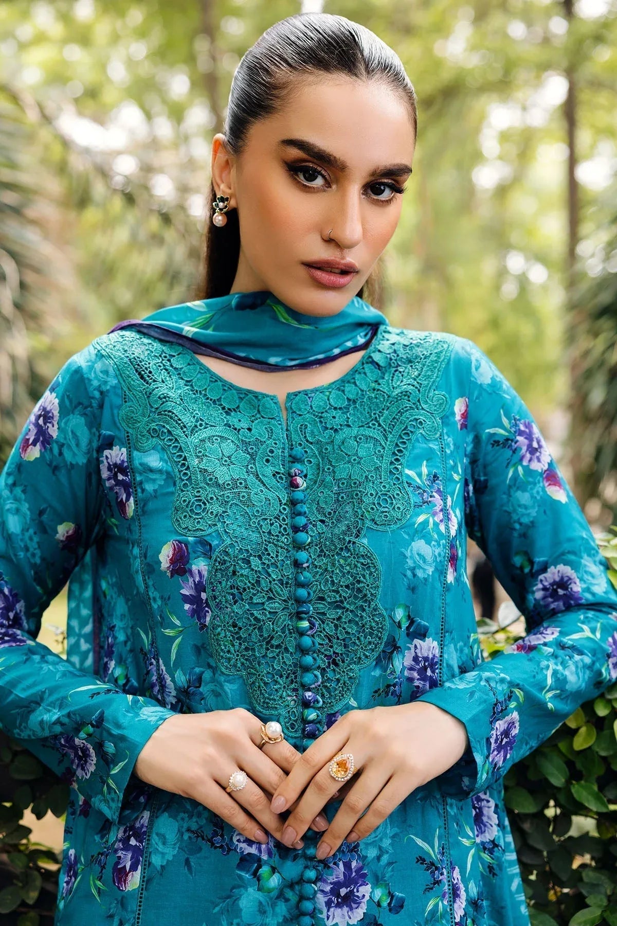 Motifz | Umang Lawn | 4893-AALIYA - Rang-e-Khaas