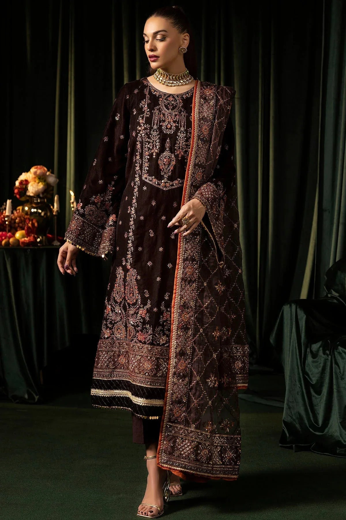 Motifz | Velvet Formals | 5091-AAHANA - Rang-e-Khaas