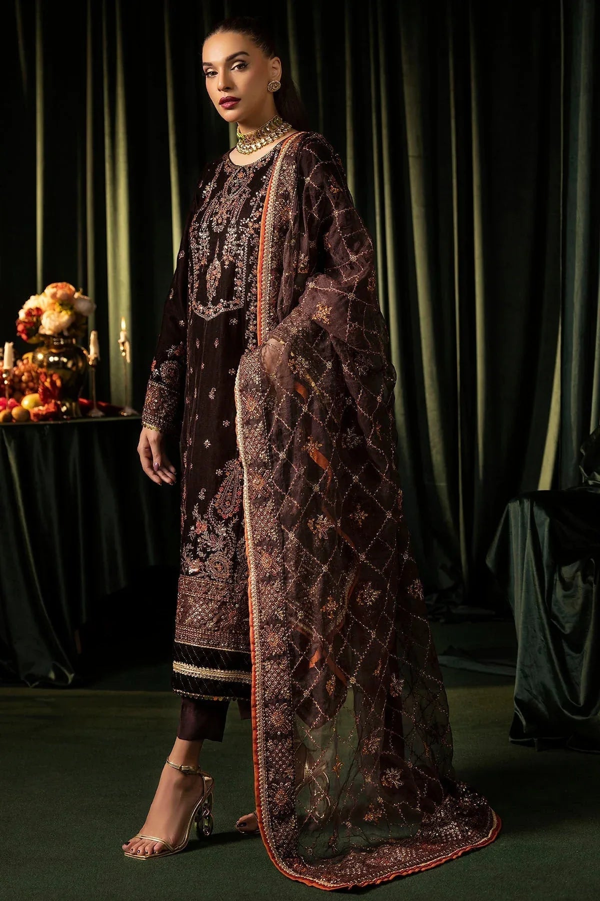 Motifz | Velvet Formals | 5091-AAHANA - Rang-e-Khaas
