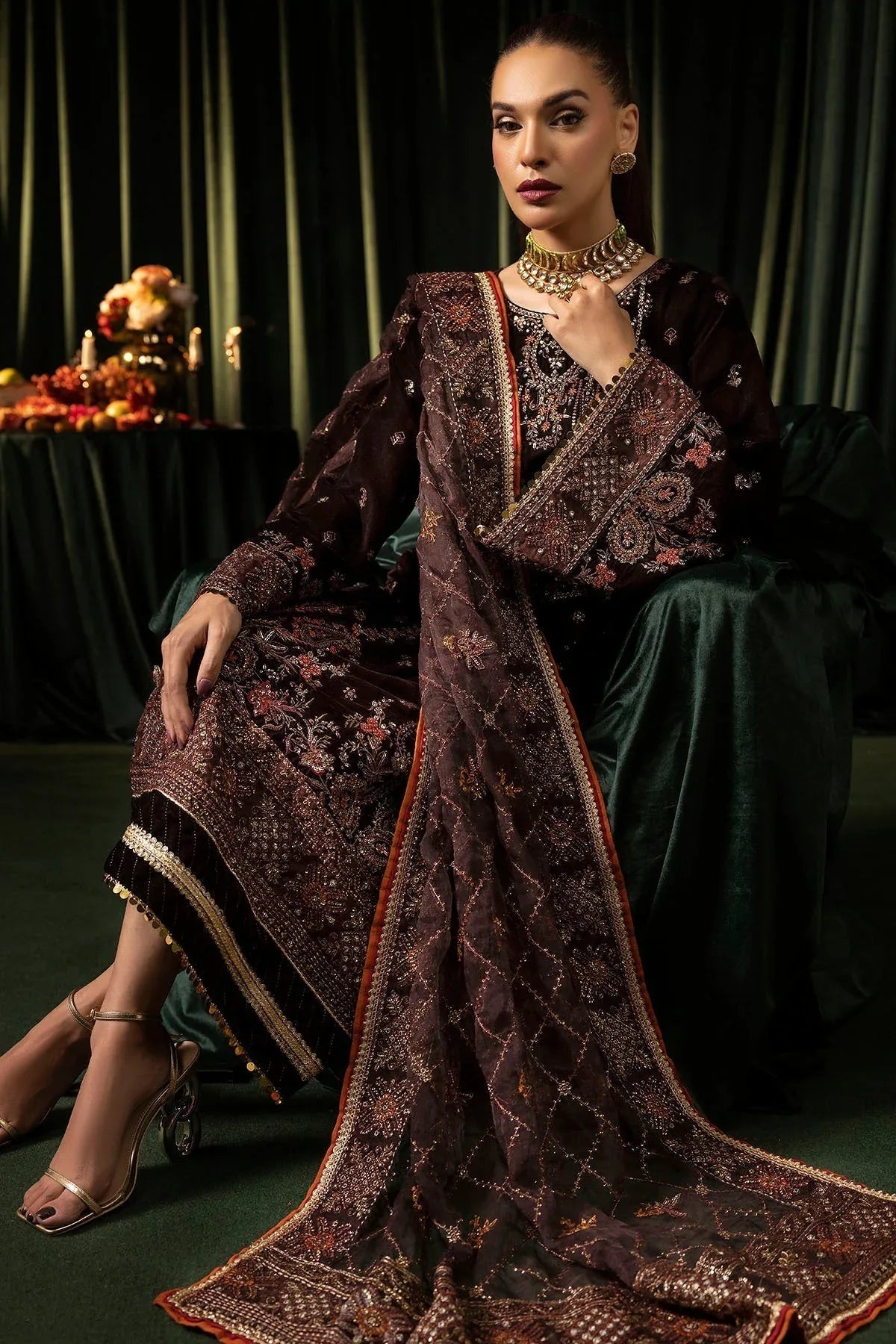 Motifz | Velvet Formals | 5091-AAHANA - Rang-e-Khaas