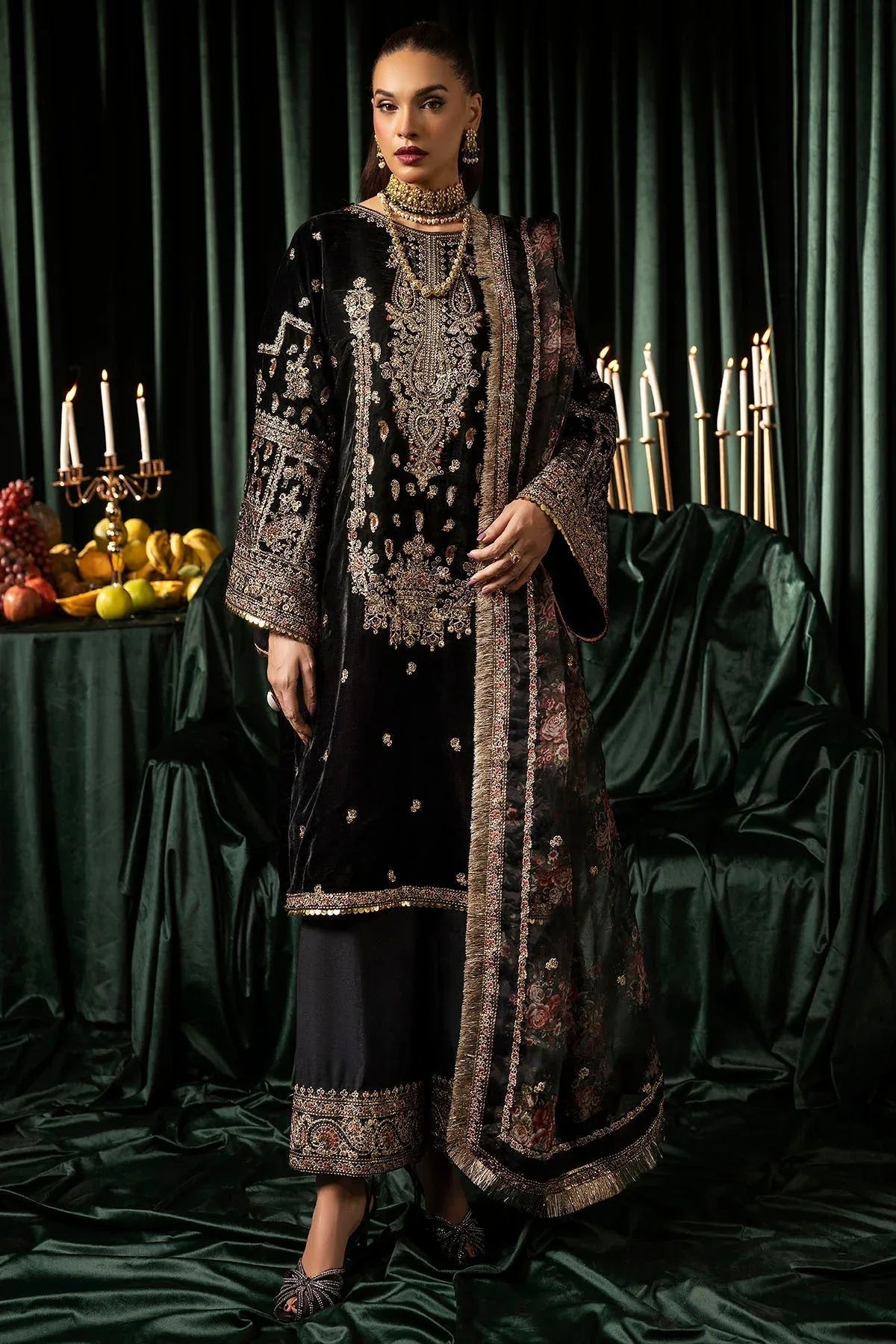 Motifz | Velvet Formals | 5097-TANISHA - Rang-e-Khaas