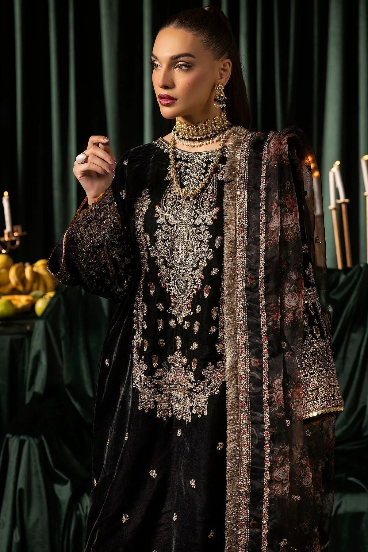 Motifz | Velvet Formals | 5097-TANISHA - Rang-e-Khaas
